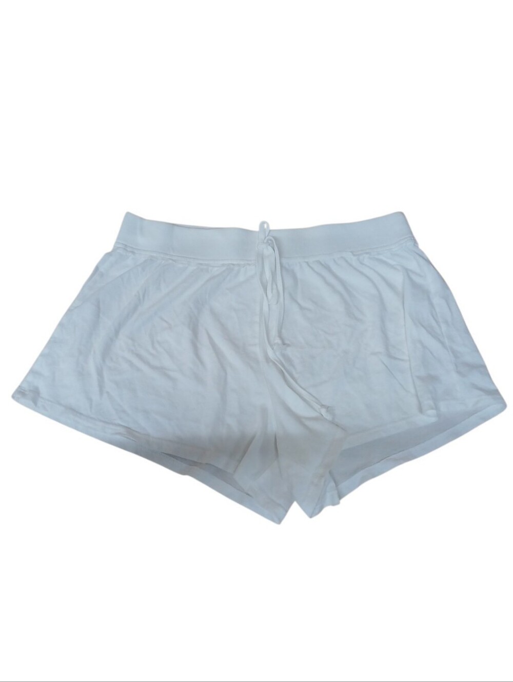 Skin Pima Cotton White Comfortable Lounge Shorts Size 6/8